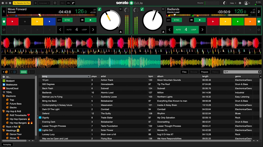 Best Free DJ Software For Mac Spotify Serato DJ Lite