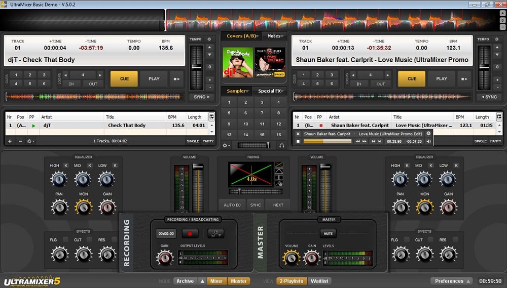 UltraMixer Best Free DJ Software For Mac Spotify